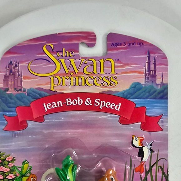 Vintage Tyco The Swan Princess Jean-Bob Speed Miniature Figure Cake Topper 1994 - Picture 3 of 9